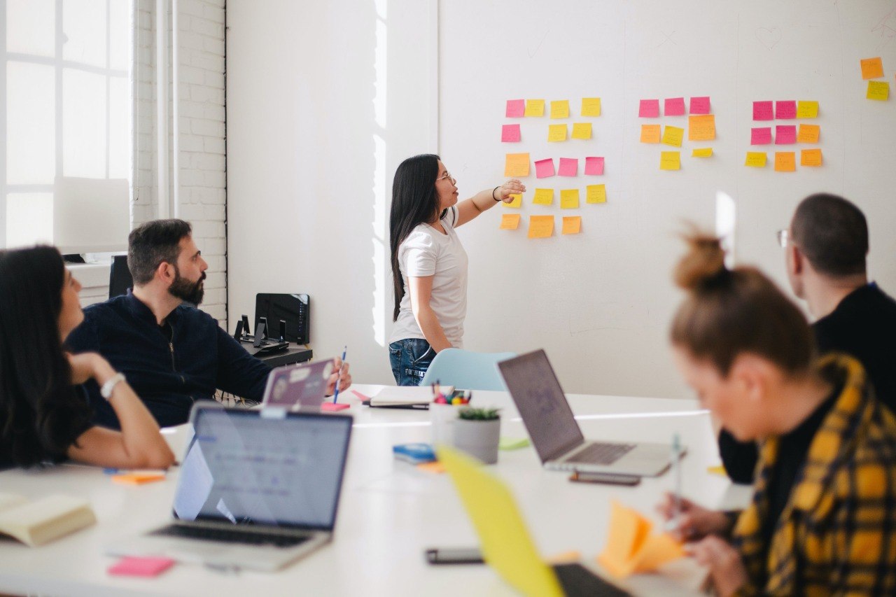 Korus Consulting team in a strategy session